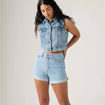 Rolled 80s Mom Women's Shorts | LEVI'S (US)