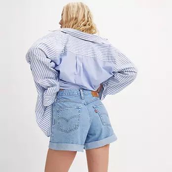 Rolled 80s Mom Women's Shorts | LEVI'S (US)