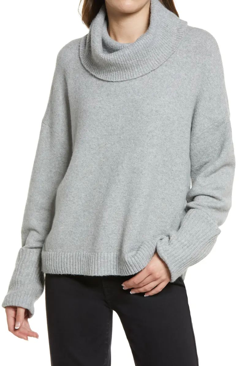 Women's Drape Turtleneck Sweater | Nordstrom | Nordstrom