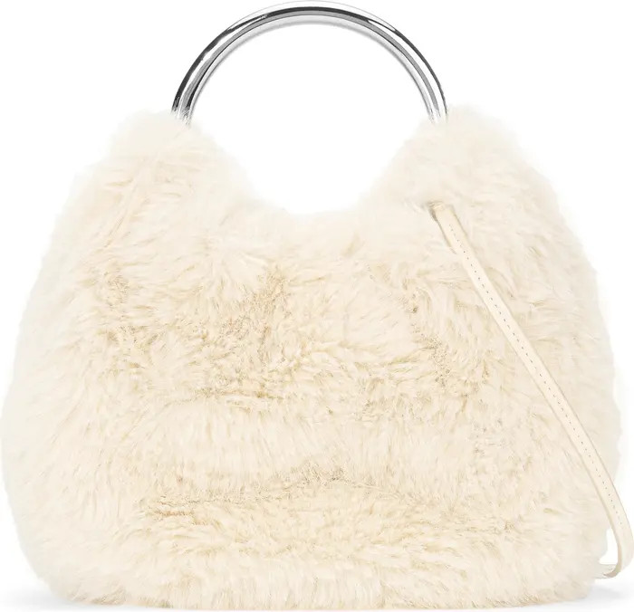 STAUD Romeo Faux Fur Top Handle Bag | Nordstrom | Nordstrom