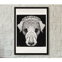 Dog Head By Julie De Graag Poster - Professionally Printed Studio Quality Art Print | Etsy (UK)