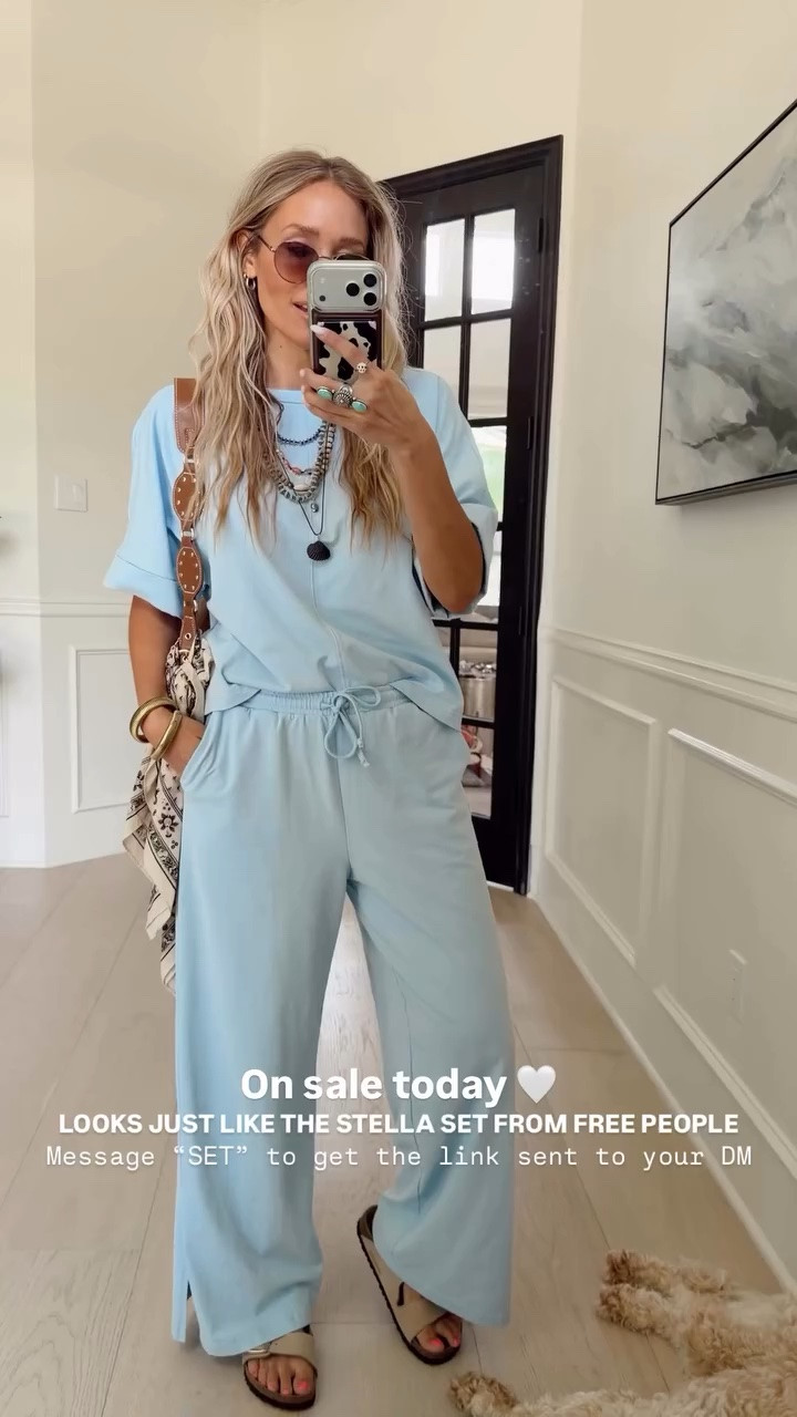 On sale today 🤍 LOOKS JUST LIKE THE STELLA SET FROM FREE PEOPLE! I love finding a good look for less on Amazon.

Wearing my tts (small)

5’5” // 120 ish lbs

#LTKootd #LTKgrwm #LTKmomlife