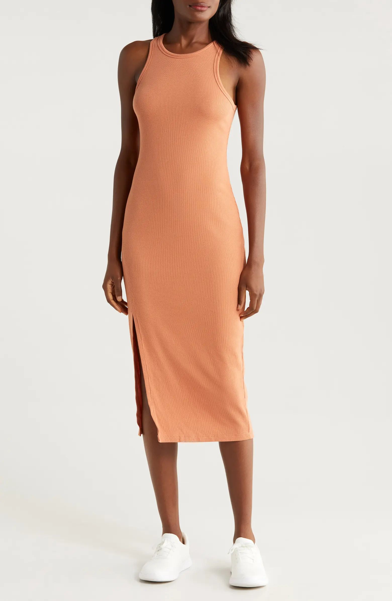 Beyond Yoga Ease Into It Midi Tank Dress | Nordstrom | Nordstrom