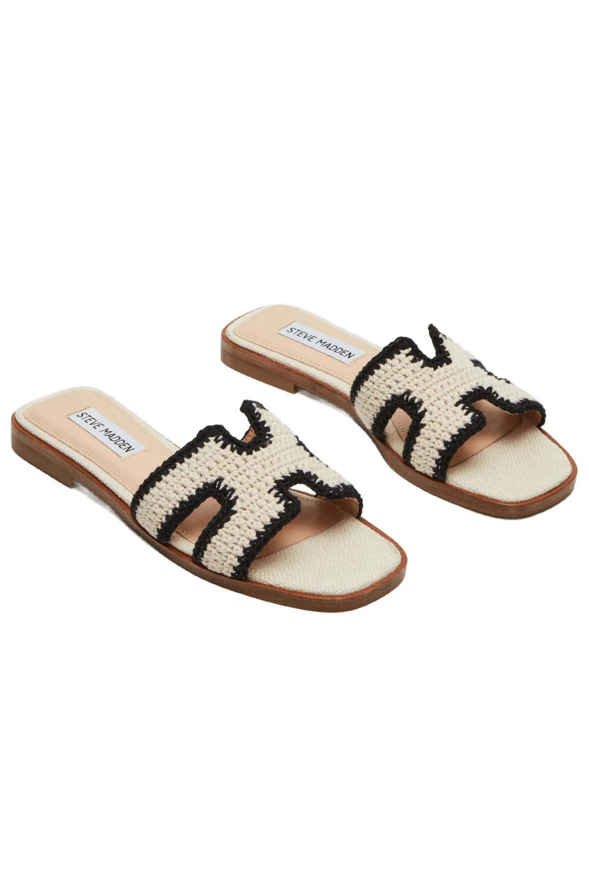 Steve Madden Hadyn Cream Slide Sandals | Magnolia Boutique