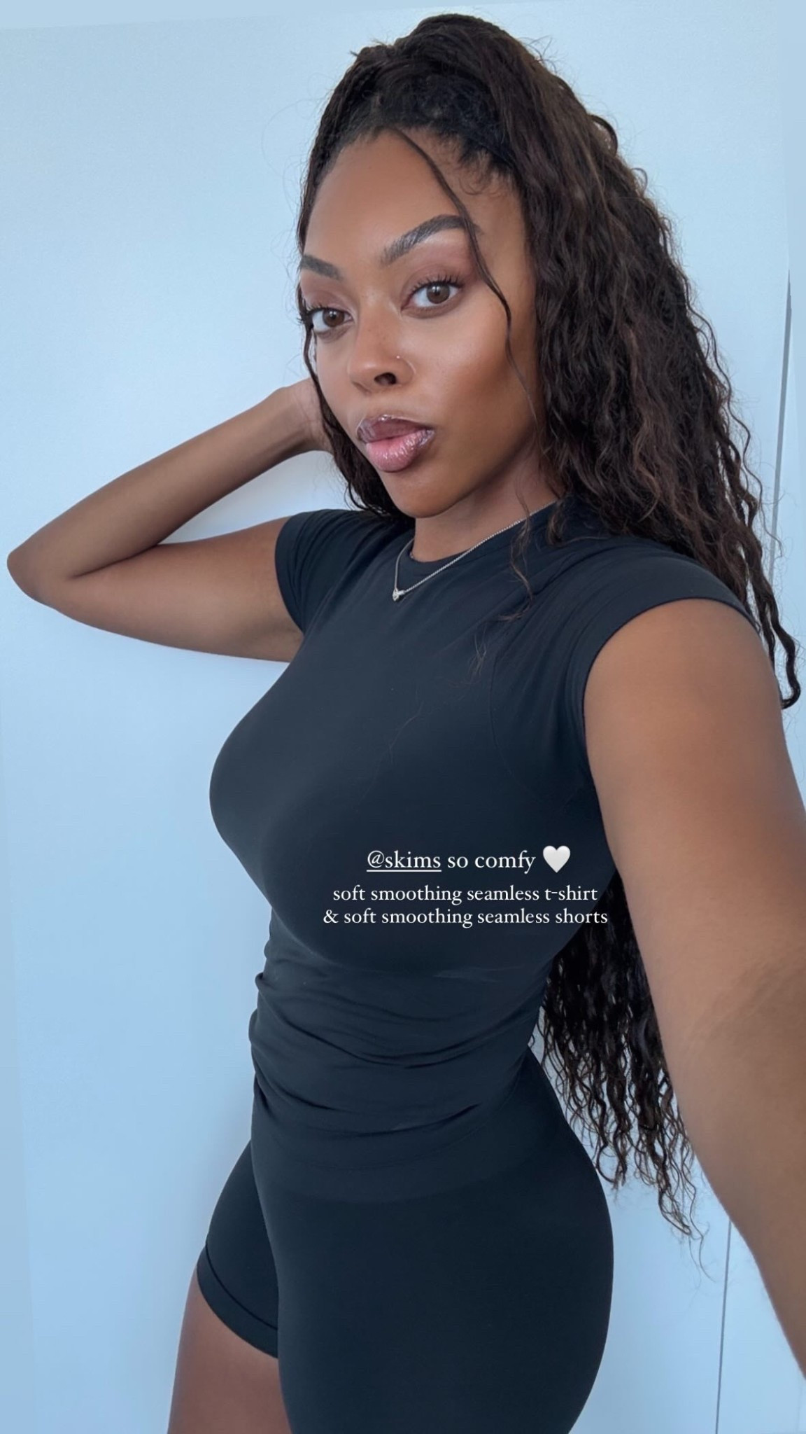 Matching Skims set 🖤 my fav skims material is soft smoothing seamless!

#LTKActive #LTKU