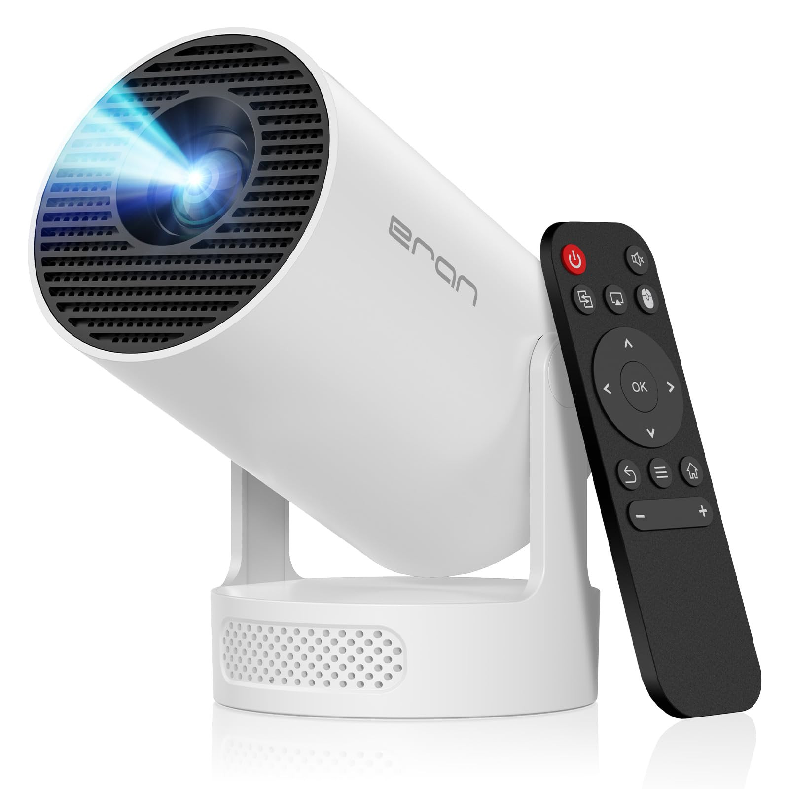Mini Portable Projector with 4K Support, Bluetooth 5.4 WIFI6, 5watt Sound Base Speaker, 160 ANSI,... | Amazon (US)