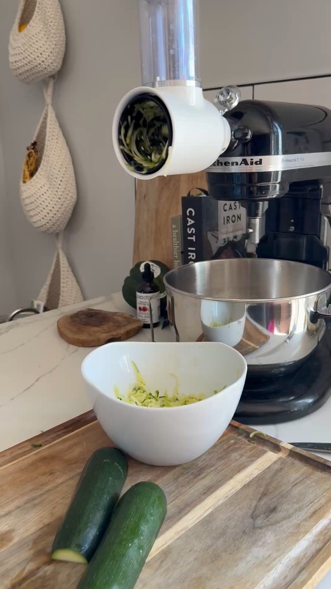 When you don’t have to spend time grading or shredding by hand anymore! I love this KitchenAid accessory! It helps so much with cheese and vegetables! 

#LTKWatchNow