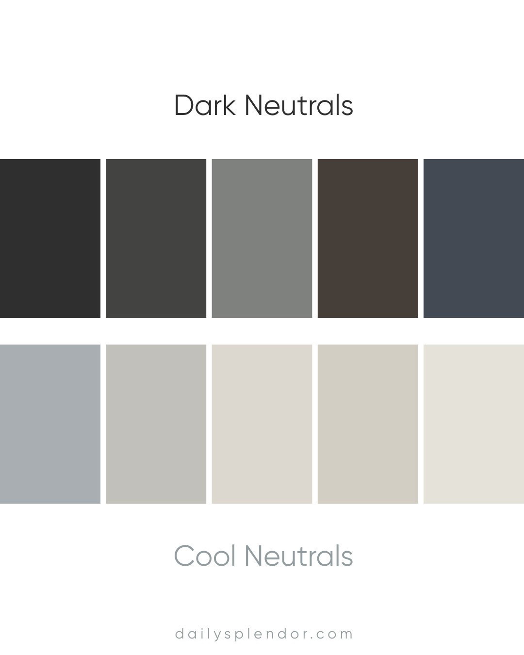 Whether you are looking for a neutral paint that is bold or light, you want to choose one that will truly stand the test of time. Neutral paint colors provide a versatile backdrop that allows you to switch up furniture, textiles, and accessories without needing to repaint every time your style evolves.

#neutralpaint #interiorpaint #paintcolor #paintideas #sherwinwilliams #paintsample #darkneutral #coolneutral #neutralpaintcolors

#LTKHome