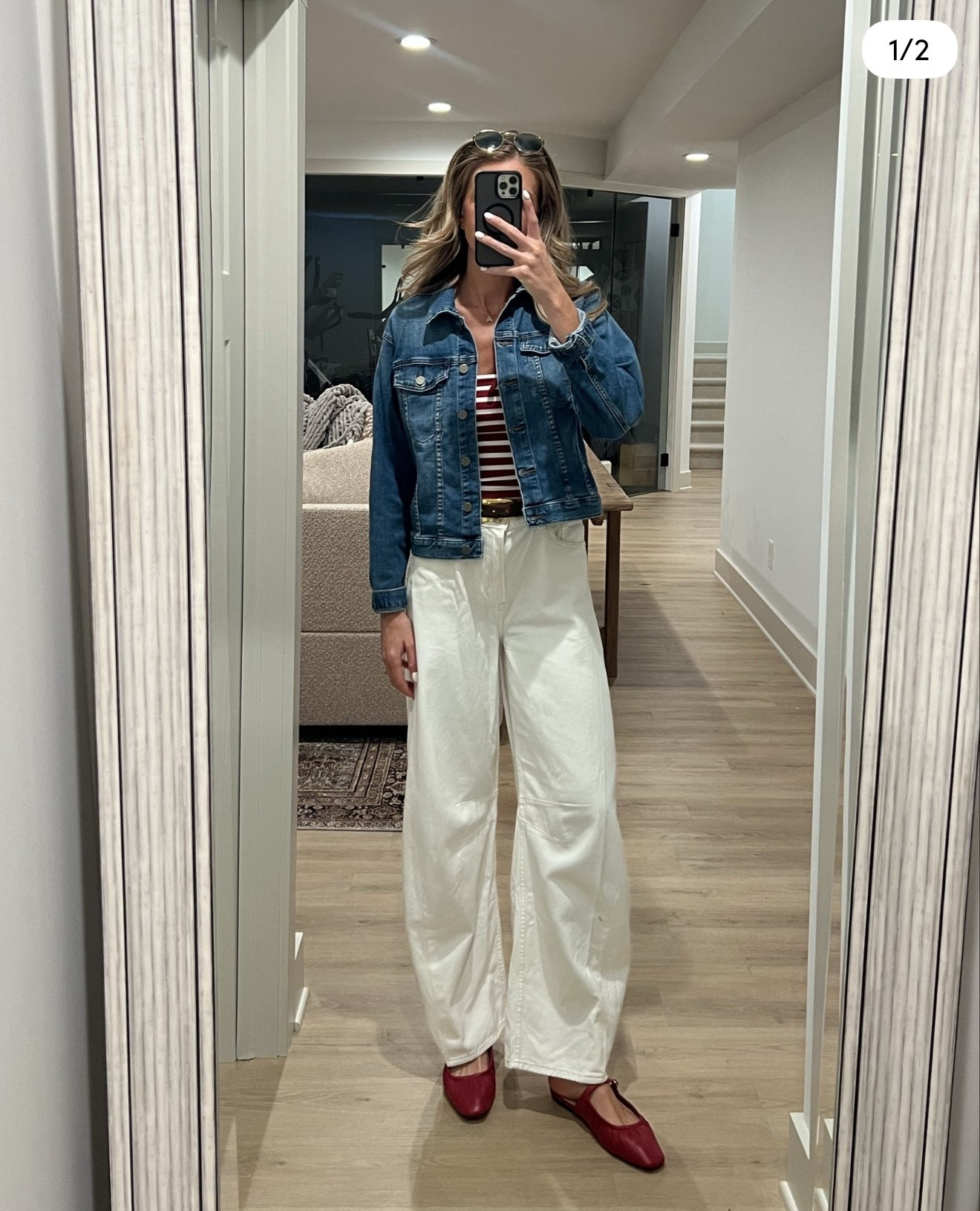Labor Day gap jeans on sale!
Small in striped skirt
Medium in denim jacket
27 long in white jeans and overalls (size down)




Tube top | aerie | striped top | vacation outfits | spring break | spring outfit  | tall girl friendly | tall sizes | tallblondebell | Ashley Bell | gap | barrel jeans | gap jeans 


#LTKSeasonal