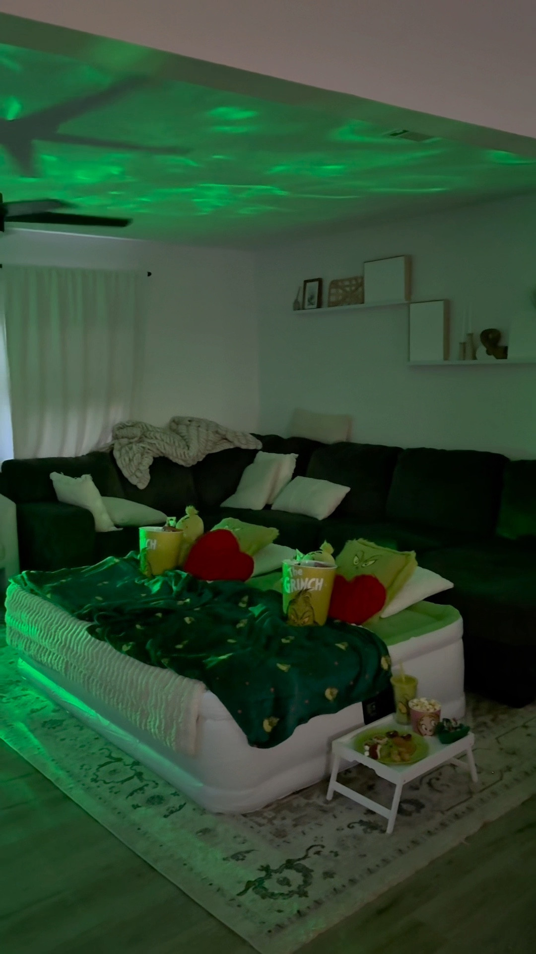 Grinch movie night for the holiday season this Christmas #grinch 

#LTKKids #LTKHoliday #LTKGiftGuide