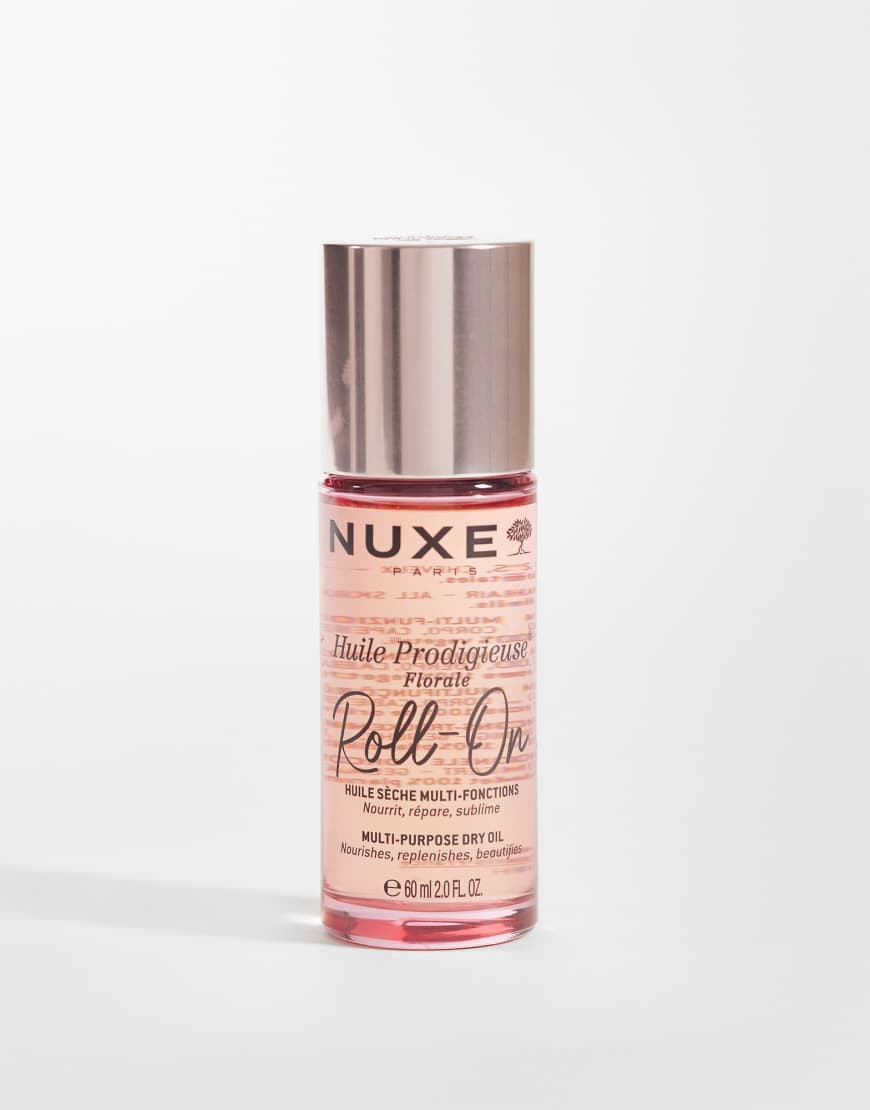 NUXE Huile Prodigieuse Florale Multi-Purpose Dry Oil for Face, Body and Hair Roll On 60ml-No colour | ASOS (Global)