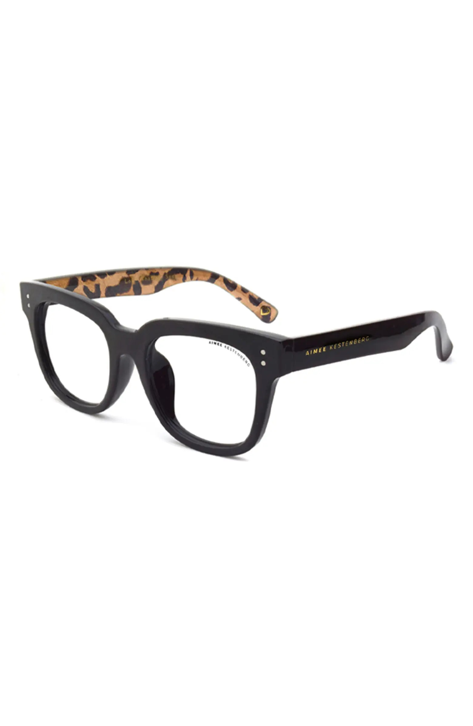 Houston 52mm Square Blue Light Blocking Glasses | Nordstrom