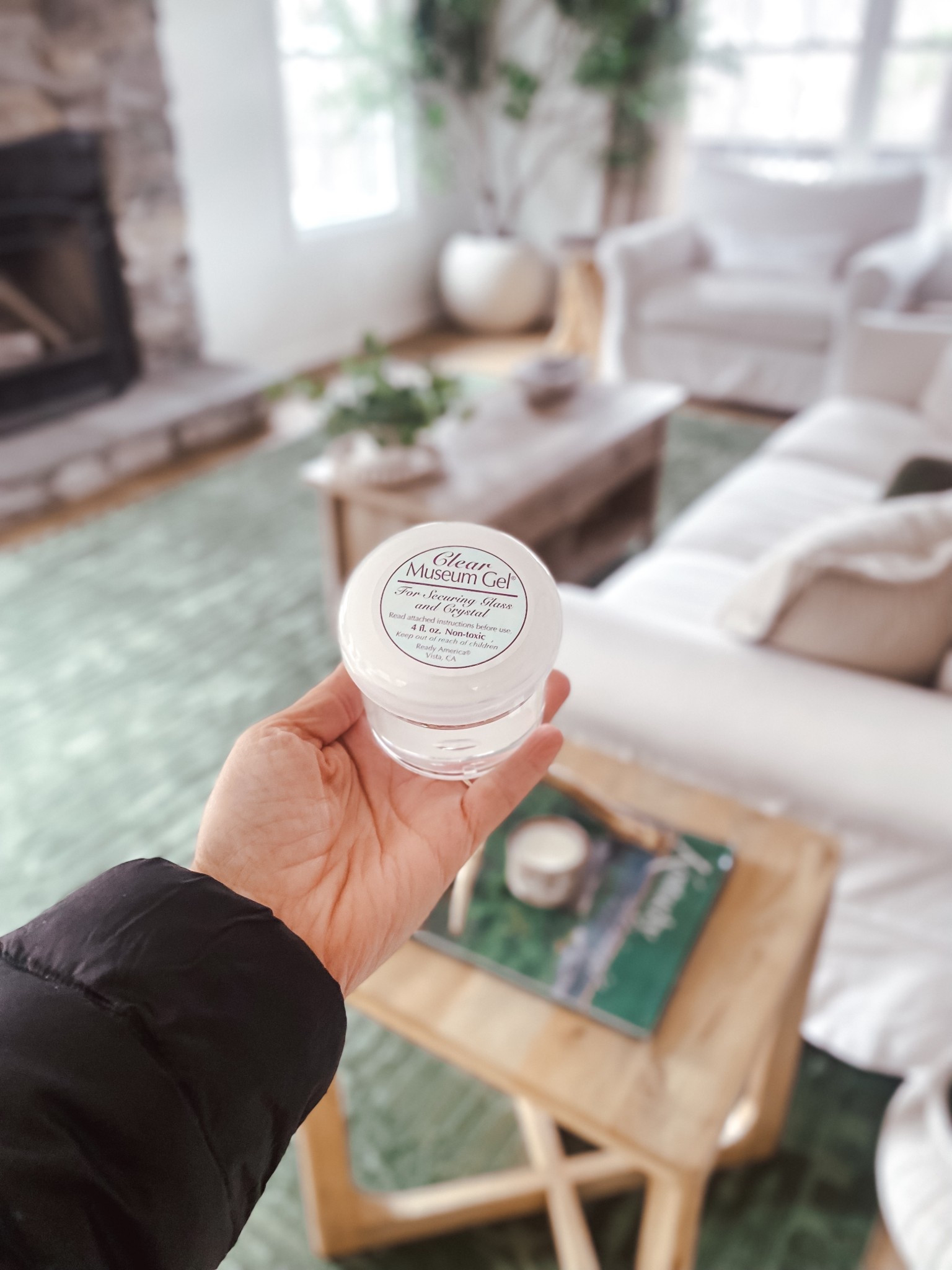 Decorator’s secret weapon!  Keeps everything in place!  A must if you have toddlers or cats!

#LTKFindsUnder50 #LTKHome