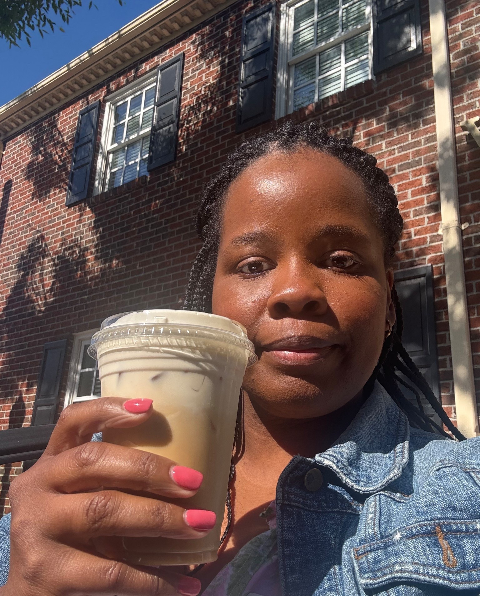 What’s better than drinking a great cup of coffee on nice spring day, in a cute bright dress, while wearing a well worn denim jacket?

#LTKootd #LTKPlusSize #LTKWorkwear