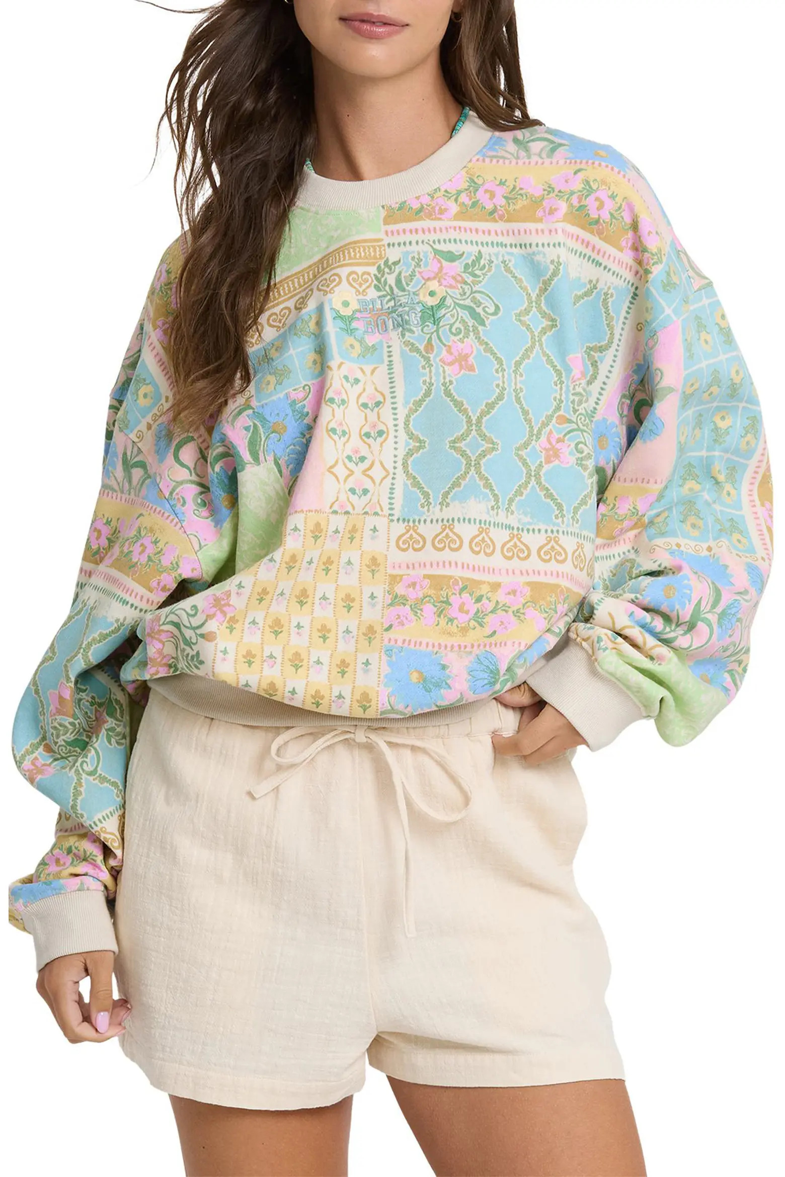 Billabong Love Crush Kendal Graphic Sweatshirt (Women) | Nordstrom | Nordstrom