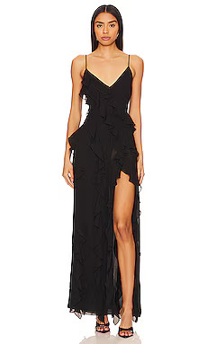 NBD Nehna Gown in Black from Revolve.com | Revolve Clothing (Global)