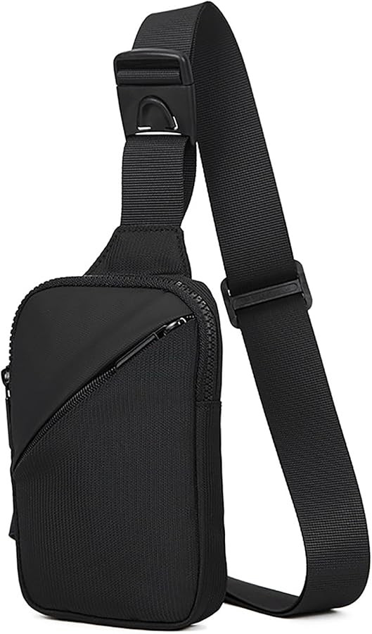 Ultra Compact Mini Crossbody Sling Bag for Men Women Lightweight Fanny Pack EDC Phone Purse for Travel Running Hiking | Amazon (US)
