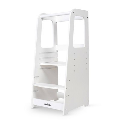 Toddler Tower Kids' Stepping Stool White - dadada baby | Target