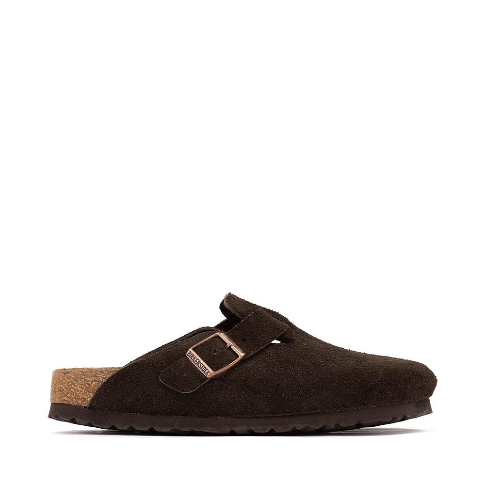 Womens Birkenstock Boston Soft Footbed Clog - Mocha | Journeys