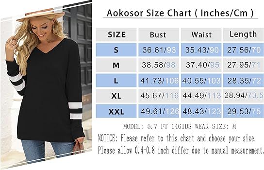 Sweatshirt for Women Fall Sweaters Cozy Long Sleeve Tops Light Grey XL at Amazon Women’s Clothi... | Amazon (US)
