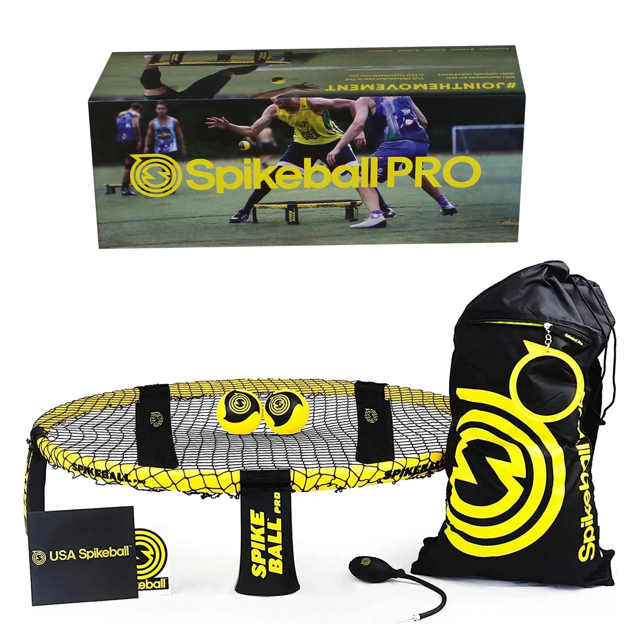 Spikeball Pro Kit (Tournament Edition) - Includes Upgraded Stronger Playing Net, New Balls Design... | Walmart (US)