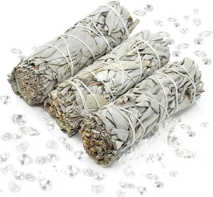 Native American Organic White Sage Smudge Sticks - Salvia Blanca para Limpiar - Sacred New Age Ri... | Amazon (US)