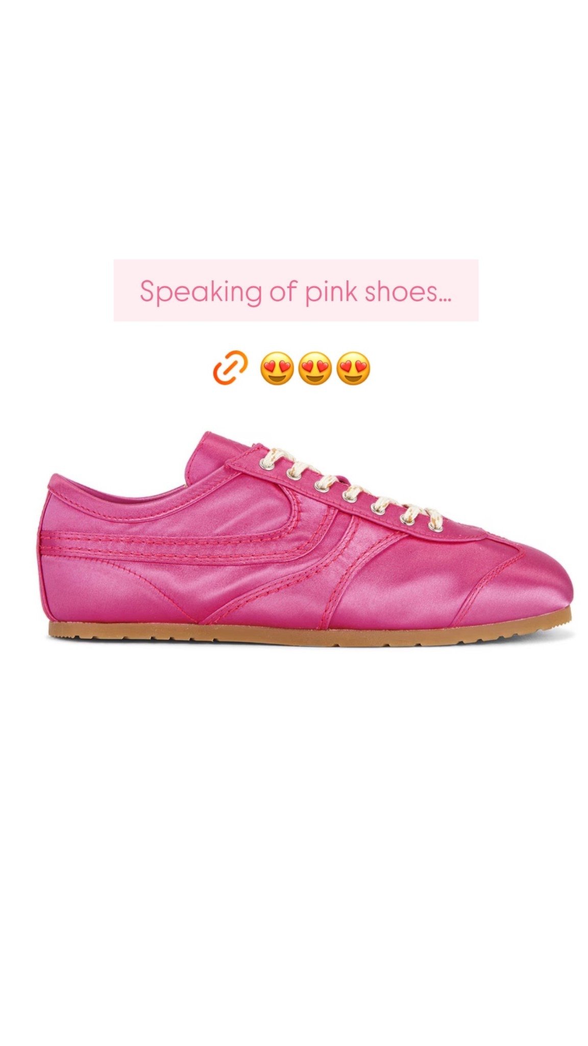 Speaking of pink shoes…
These are so good!!!! 💕