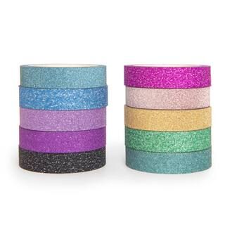 Narrow Glitter Crafting Tape Set by Recollections™ | Michaels | Michaels Stores