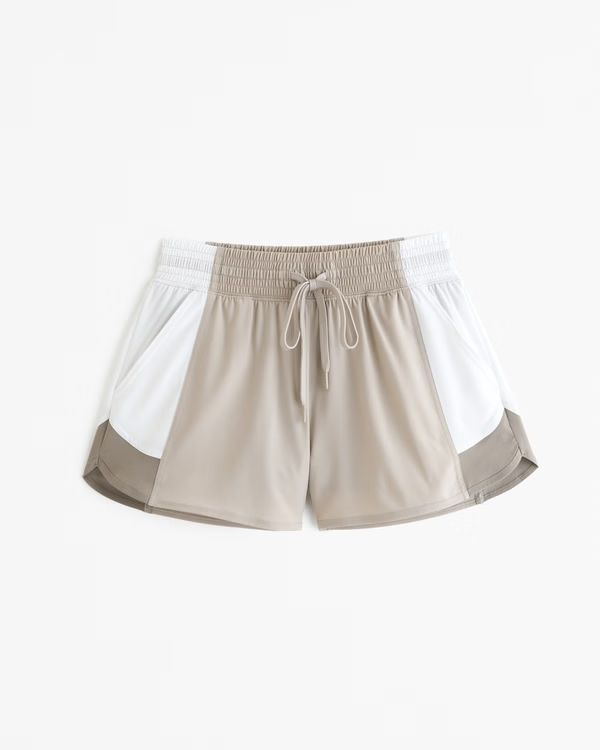 YPB motionTEK High Rise Lined Workout Short | Abercrombie & Fitch (US)