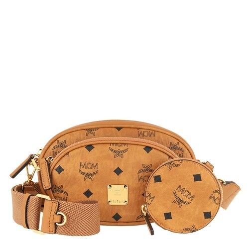 MCM Essential Vi O Multi Pochette Small Cognac | Crossbody Bag | fashionette | Fashionette (DE)