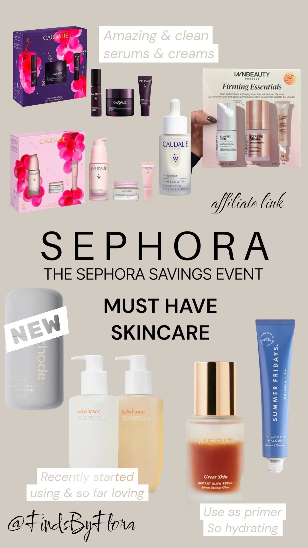 THE SEPHORA SAVINGS EVENT -Skincare edition!
My fave skincare products. Linked
amazing serums, creams, cleansers & more. 
Rouge members use code EVERYTHING fir 20% your order & 30% off the Sephora collection  

#LTKcanada #LTKsale #LTKbeauty
