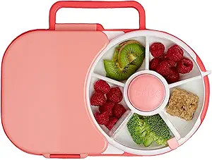 GoBe Kids Lunchbox with Detachable Snack Spinner, Bundle with Hand Strap & Sticker Sheet, Reusabl... | Amazon (US)
