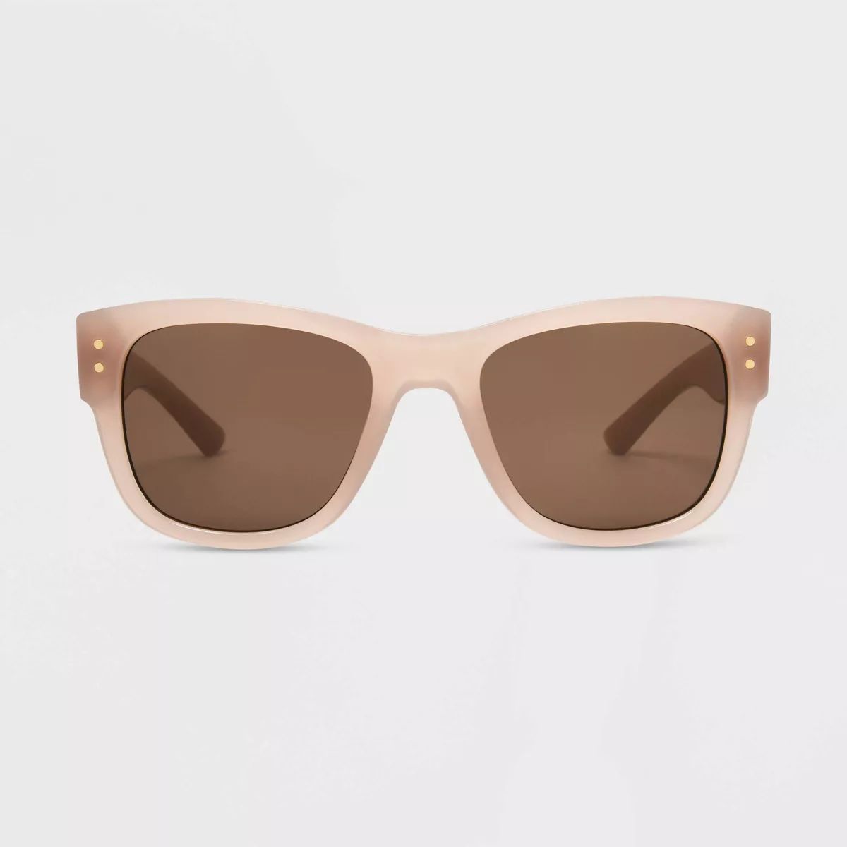 Women's Shiny Plastic Square Sunglasses - Universal Thread™ | Target