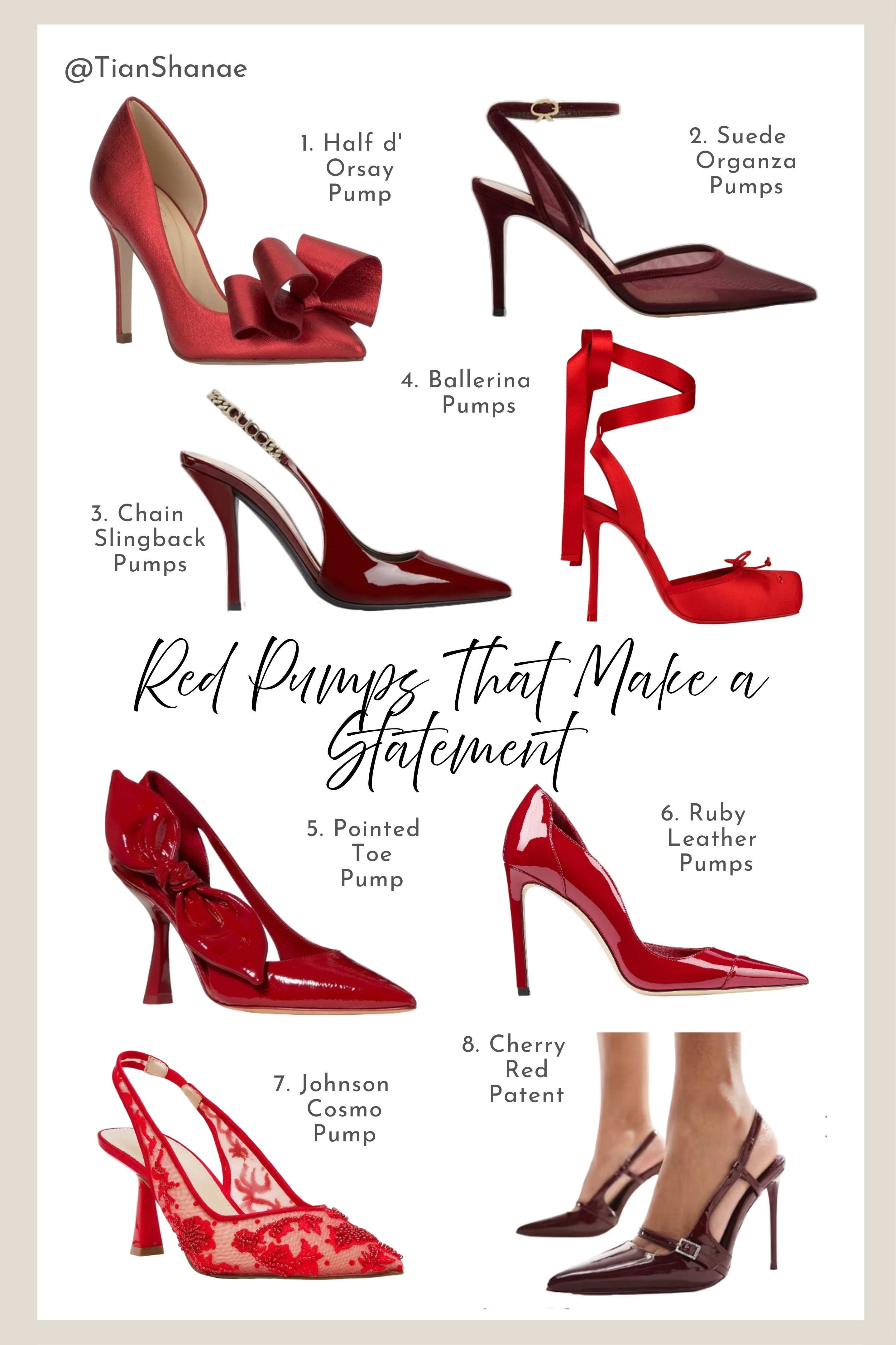 Red pumps that make a statement bold, chic, and perfect for turning heads. #StatementShoes #RedPumps #LTKStyle 

 #LTKdayinmylife #LTKgrwm #LTKootd