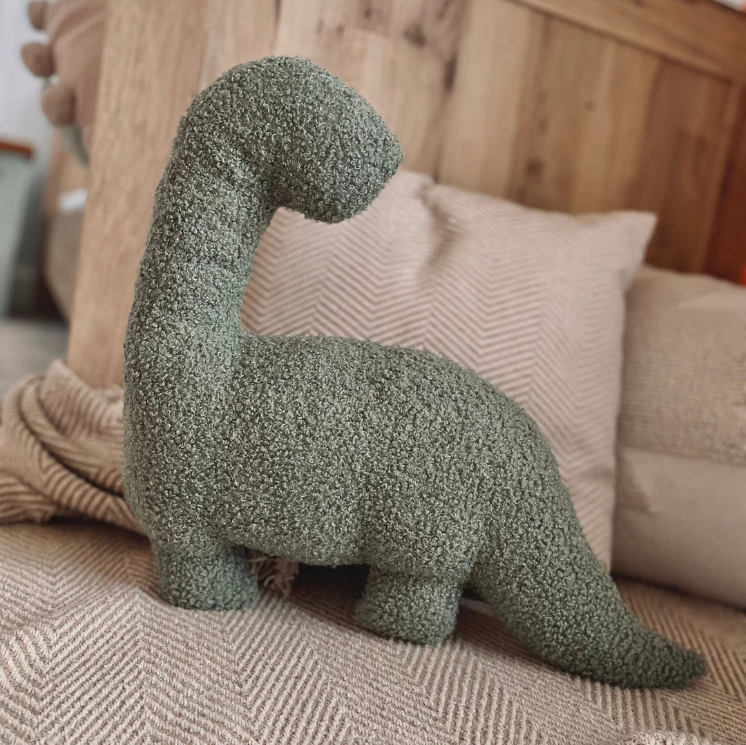 Dinosaur Pillow, Boys Bedroom, Sage Green, Blue, Nursery Decor, Childrens Playroom, Little Boy Gi... | Etsy (US)