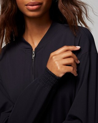 Tech Knit Bomber Jacket | SOMA