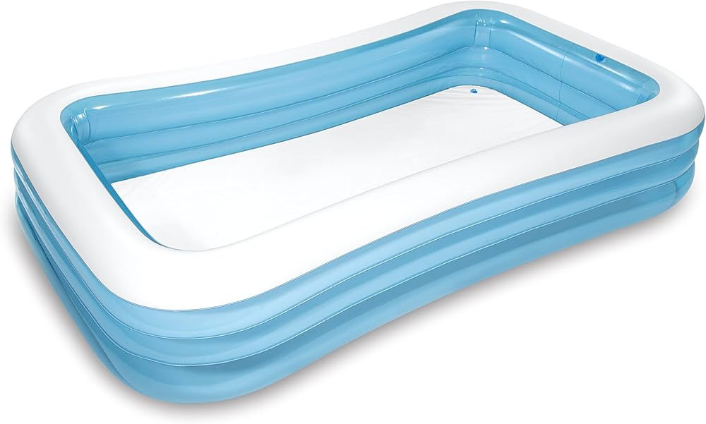 INTEX 58484EP Swim Center Inflatable Family Pool: 277 Gallon Capacity – 120" x 72" x 22" – Bl... | Amazon (US)
