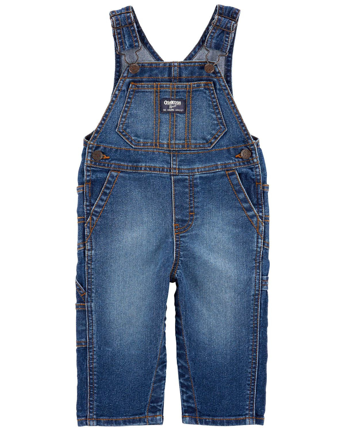 Baby Stretch Denim Classic Overalls - OshKosh | Carter's | Carter's Inc