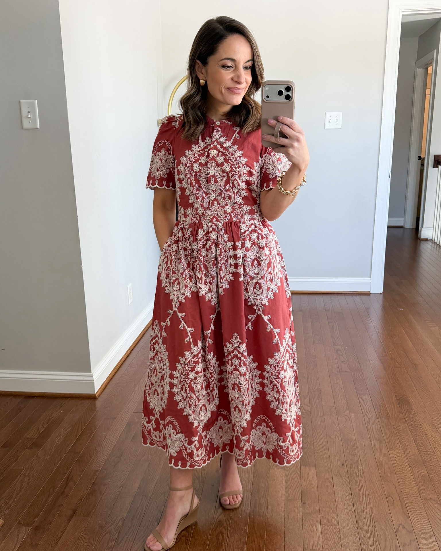 Petite-friendly midi dresses for Spring events!

Outfit 1:
Boden rust dress: petite 0
Heels: tts

Outfit 2:
Pink (J.Crew Factory): petite xxs 
Shoes (Dolce Vita): very snug on my toes. I’m going to try to break them in and let you know how it goes! 

Outfit 3:
Purple dress (LOFT): petite xxs
Heels (LOFT): tts

My measurements for reference: I’m 4’10” and 105lbs. My bust, waist, and hip measurement is 32”, 24”, and 36”.

#LTKPetite #LTKSeasonal #LTKSaleAlert