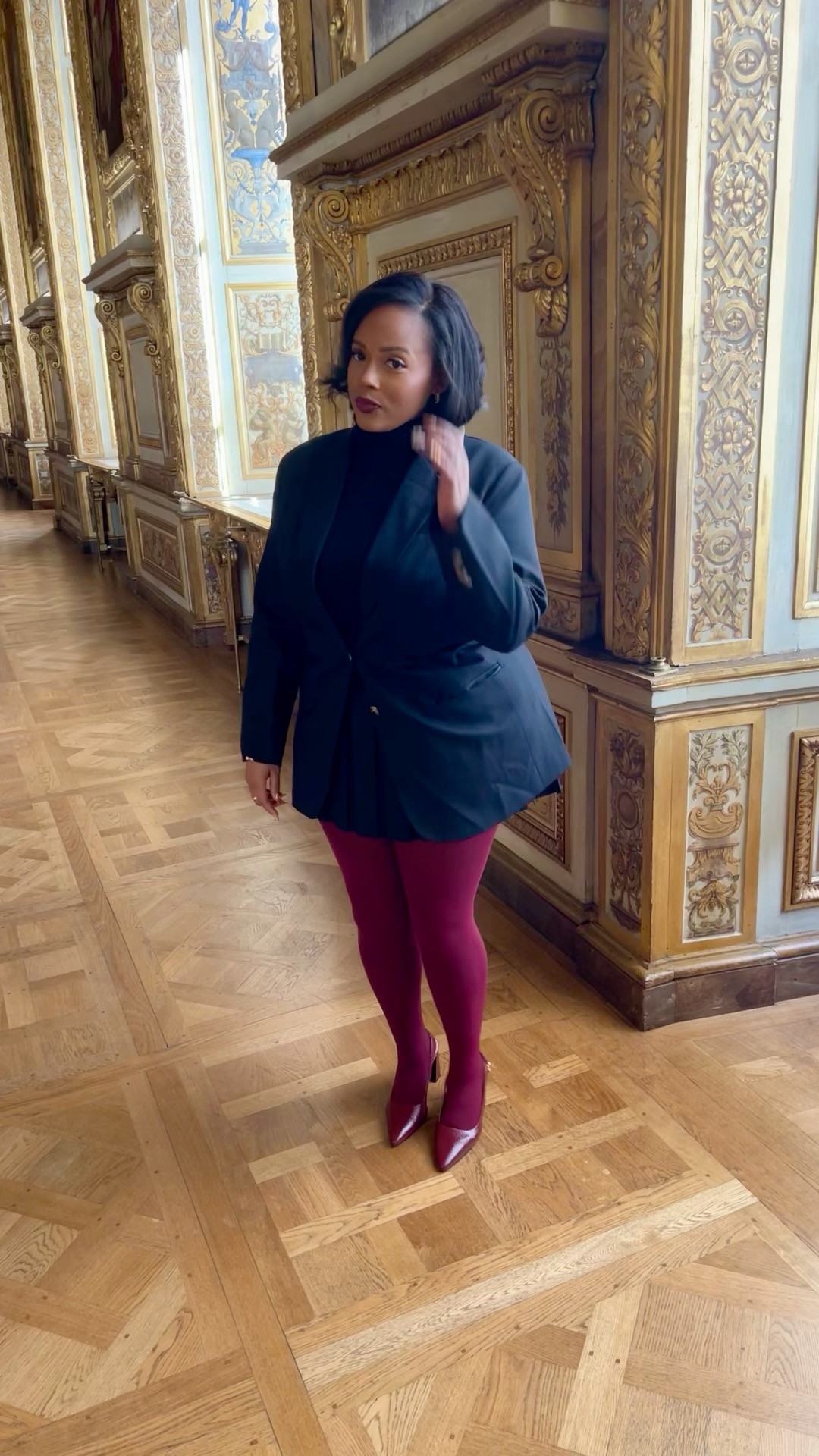 Super warm and fashionable outfit 🖤❤️ wearing fleece turtleneck with fleece stockings and burgundy tights overtop #curvy #plussize

#LTKStyleTip #LTKPlusSize #LTKGiftGuide
