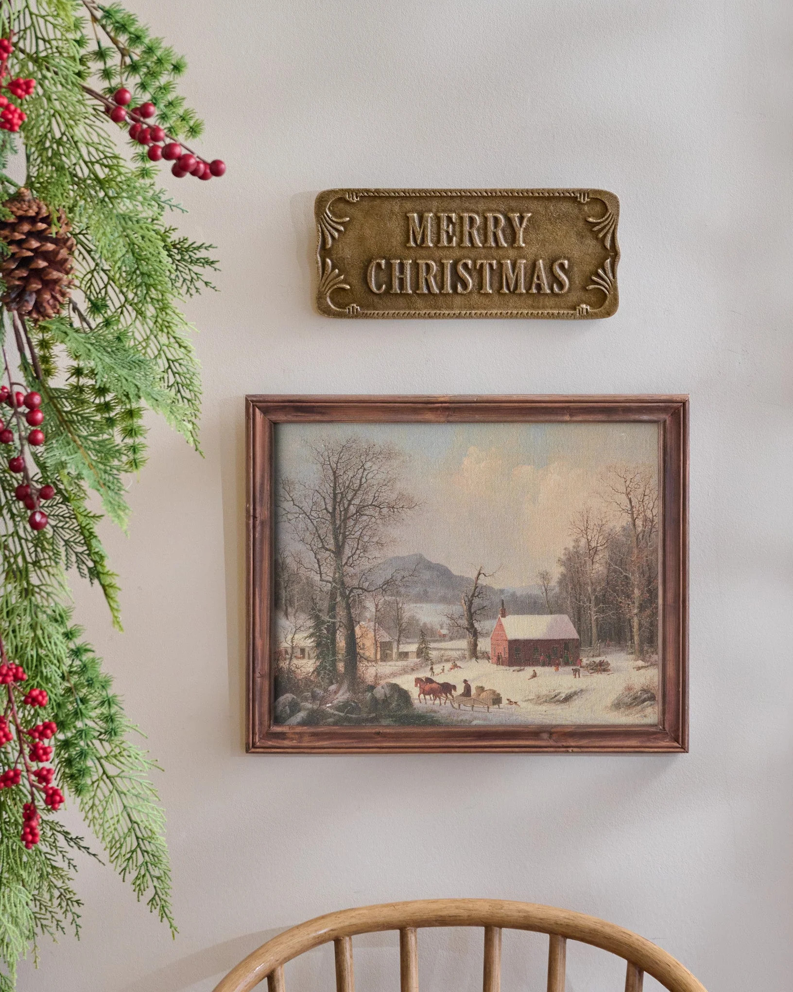 Timeless Country Christmas Framed Print | Magnolia