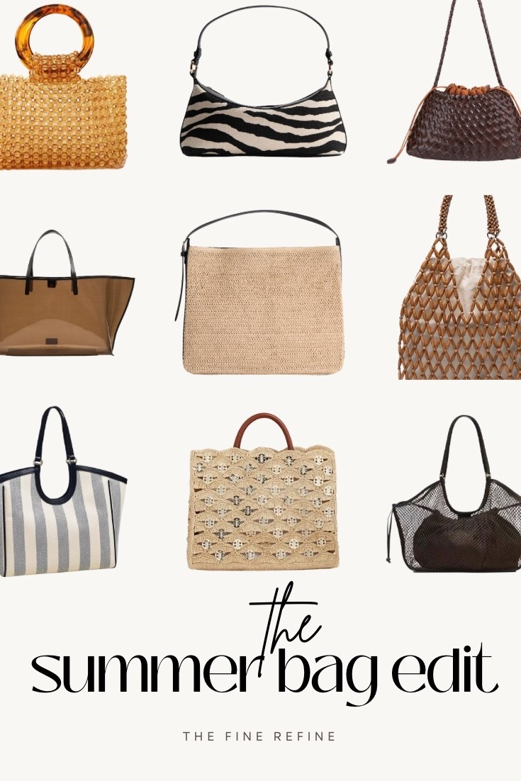 The summer bag edit. ☀️

Nine bags that make everything look more expensive.

Join my channel for look for less finds. ✨

#LTKSwim #LTKTravel #LTKSeasonal