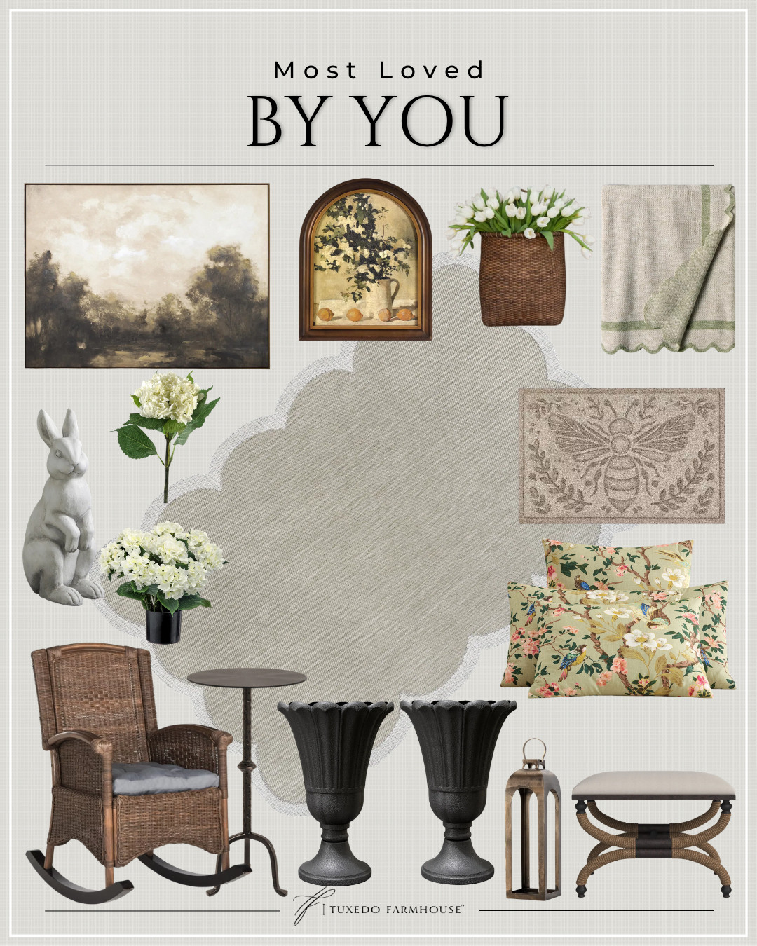 Most loved by you 🤍
These are the pieces you keep coming back for—timeless, classic, and designed to make your home feel collected and cozy.

Shop your favorites ✨

Seasonal, home decor, accent chairs, rugs, wall art, frames, pillows, lamps, baskets, candles, books, coffee tables, ottomans, trays, bowls, consoles, accent tables
 

 #LTKSeasonal #LTKHome #LTKSaleAlert