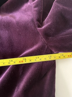 J. Crew Plum Peplum Eden Velvet Jacket Blazer 17306 Women's Size 8 Purple | eBay US