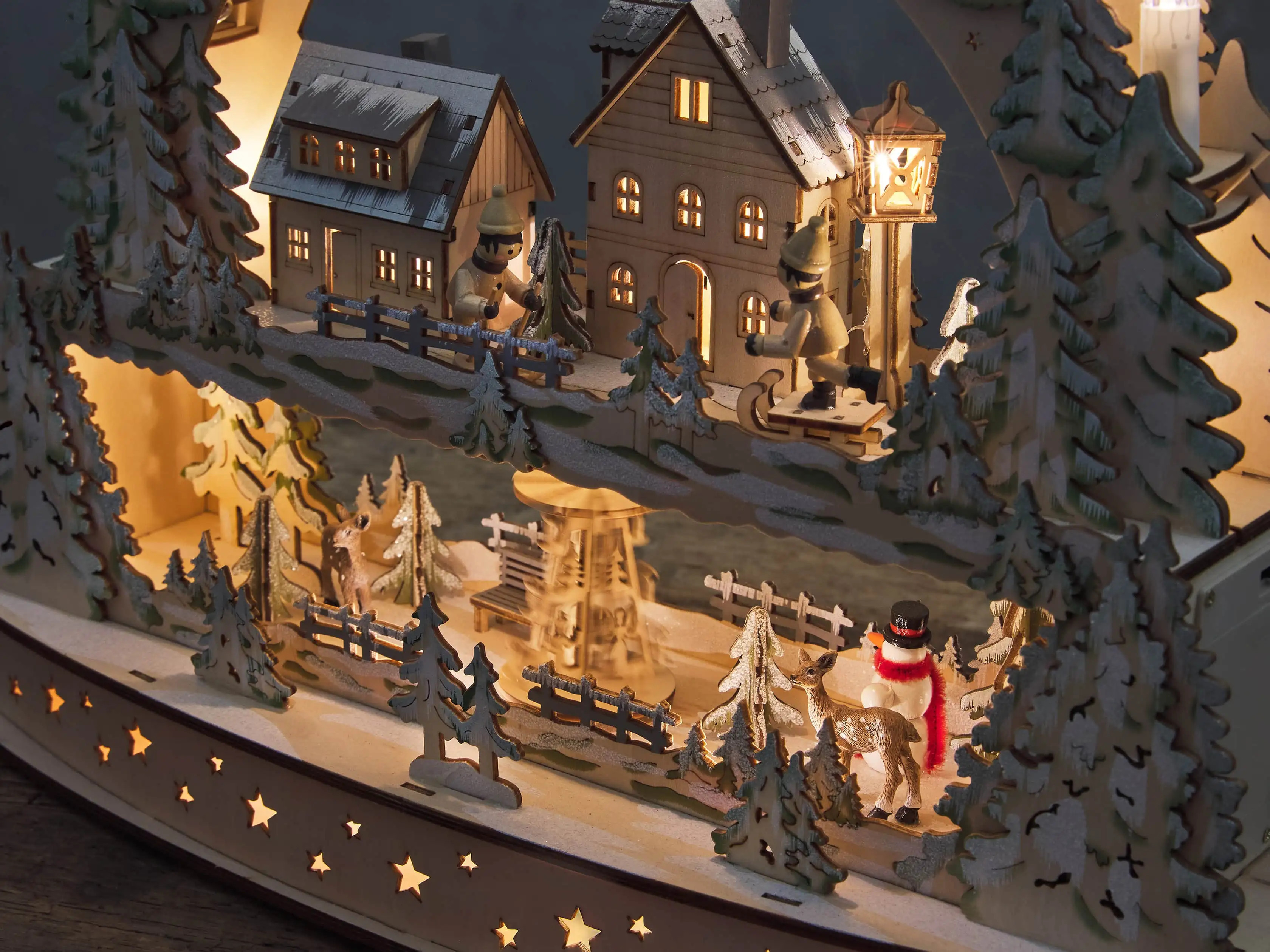 Two Tier Alpine Village | Arhaus