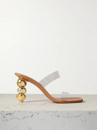 Cult Gaia - Meta Pvc Sandals - Clear | NET-A-PORTER (US)