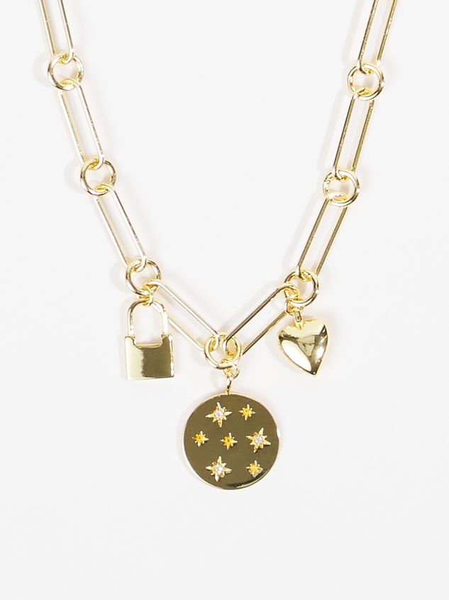 18k Gold Charm Necklace | Arula