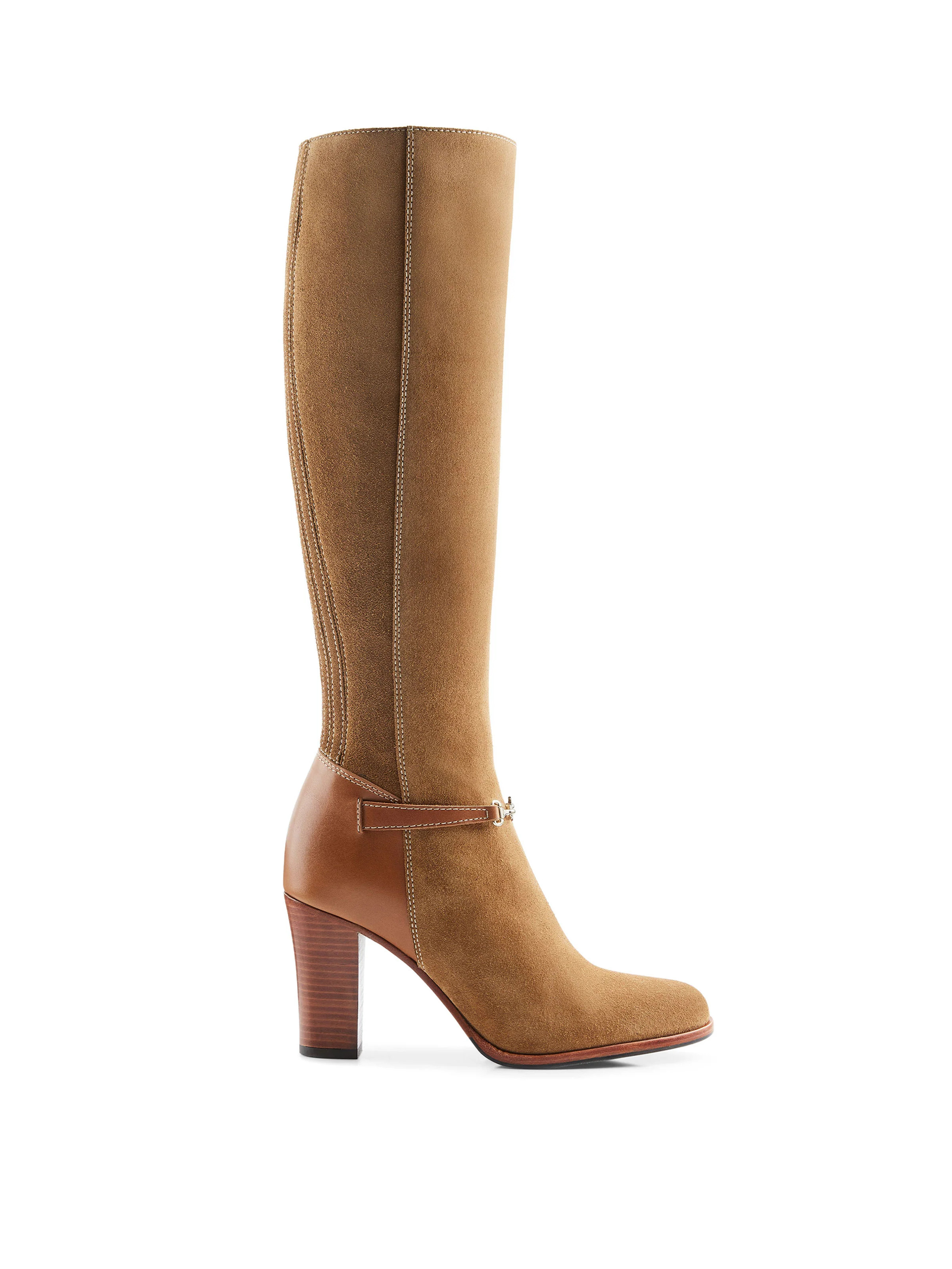 Heeled Octavia - Women's Boots Regular - Tan | Fairfax & Favor | Fairfax & Favor (UK)
