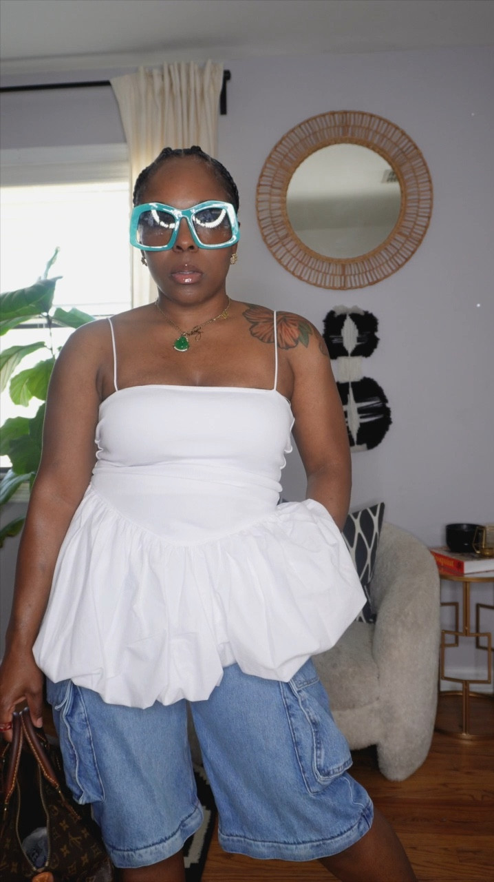 Baby, we get our money’s worth out of these pieces…

Take this bubble dress I got from zara for example. Today, we wear it as a shirt 🤗. How will I wear it next, who knows. But I will say, brace yourself to see it on repeat. I’m obsessed and won’t make it a secret. 

Feeling fashionably inspired? Like and save this vid, and follow @eatnbougie for more streetwear inspo. 

#summerfashion2024 #bubbledress #sneakeroutfits 

#LTKFindsUnder100 #LTKStyleTip #LTKVideo