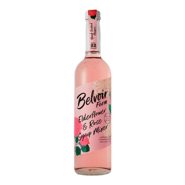 Belvoir Farm Elderflower & Rose Syrup Mixer | World Market